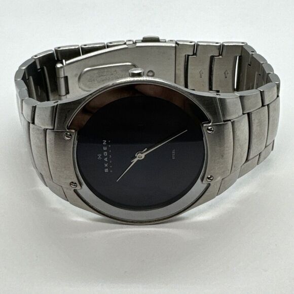 Skagen 861XLSXN Men\'s Silver Stainless Steel Analog Dial Quartz Watch JNA540 main image 5